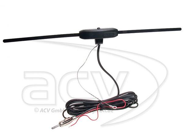 Antenne, Universal, vindus, m/ forst 